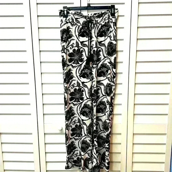 I.N.C. International Concepts Wide Leg Pull On Stretch Resort Pants Size Small - Picture 1 of 10